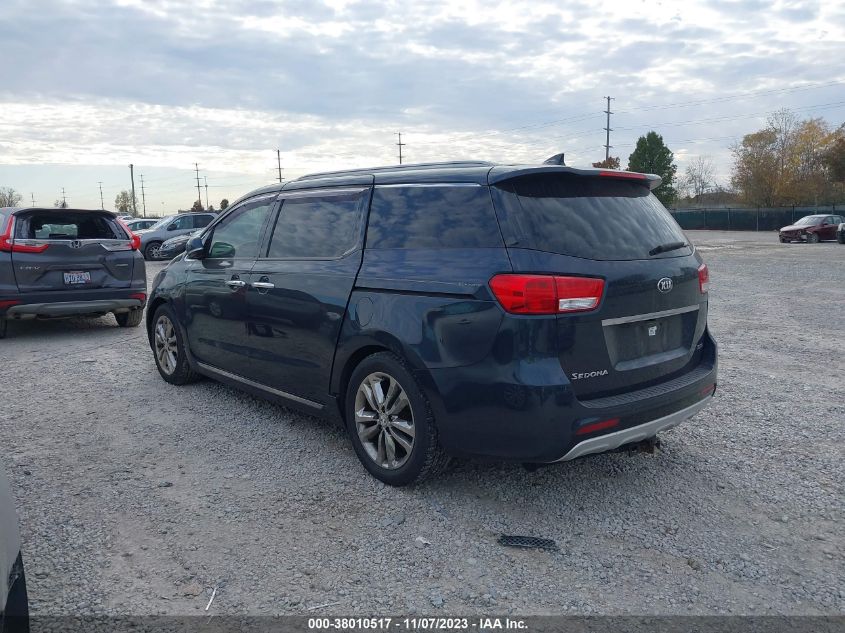 2016 KIA SEDONA SX-L - KNDME5C17G6125539
