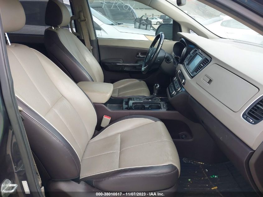 2016 KIA SEDONA SX-L - KNDME5C17G6125539