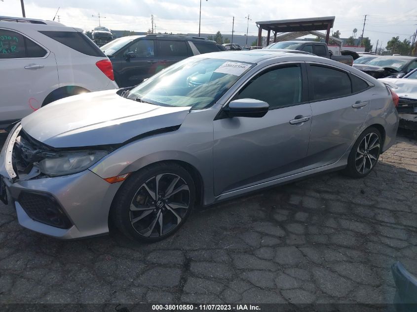 2019 HONDA CIVIC SI 2HGFC1E56KH701766