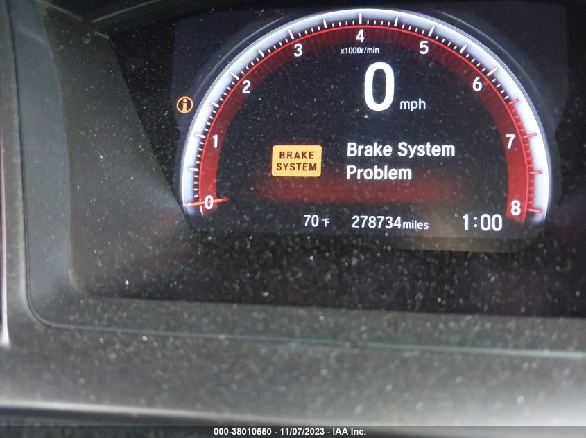 2019 HONDA CIVIC SI 2HGFC1E56KH701766