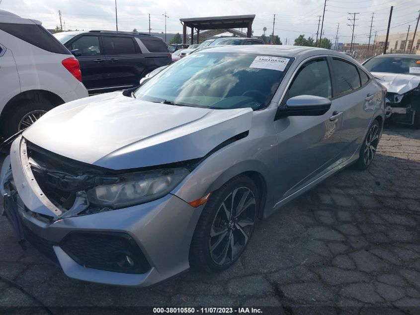 2019 HONDA CIVIC SI 2HGFC1E56KH701766
