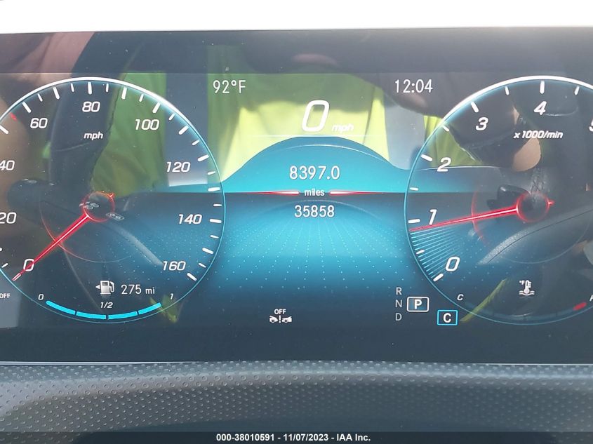 2020 MERCEDES-BENZ A 220 4MATIC W1K3G4FB9LW044465