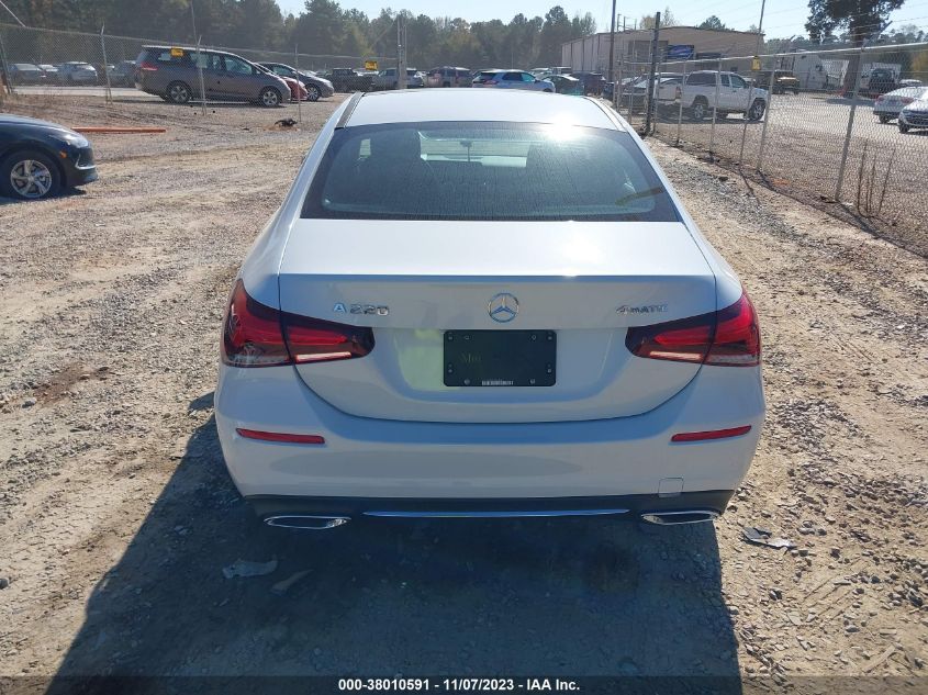 2020 MERCEDES-BENZ A 220 4MATIC W1K3G4FB9LW044465