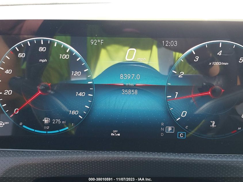2020 MERCEDES-BENZ A 220 4MATIC W1K3G4FB9LW044465