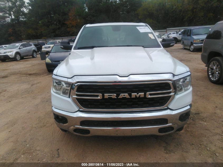 2022 RAM 1500 BIG HORN  4X2 6'4" BOX 1C6RREMT1NN152305