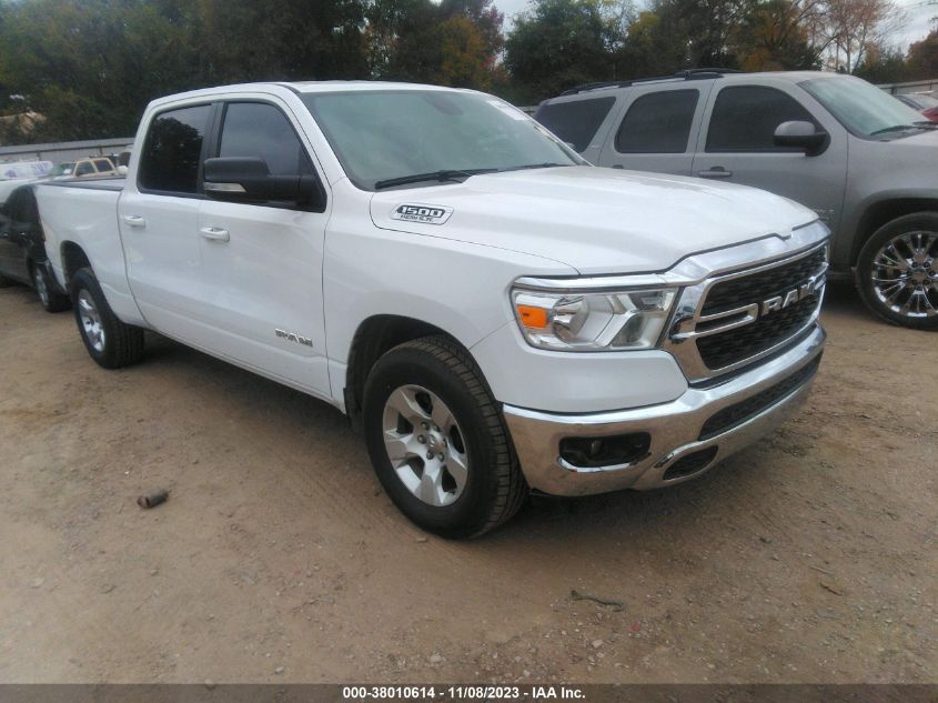 2022 RAM 1500 BIG HORN  4X2 6'4" BOX 1C6RREMT1NN152305