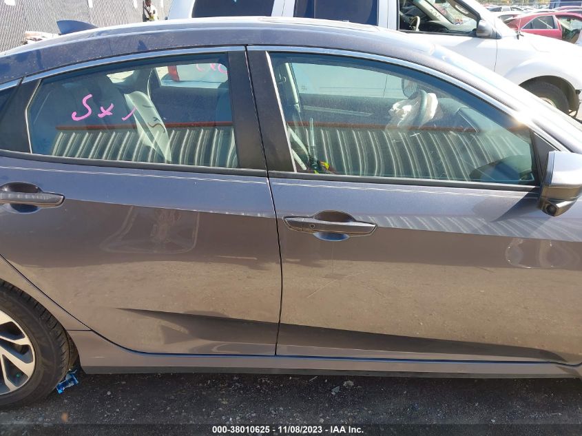 2018 HONDA CIVIC EX - 19XFC2F7XJE013638