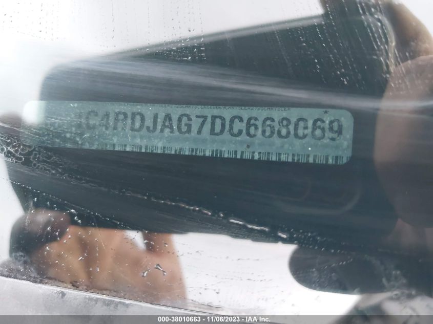 2013 DODGE DURANGO SXT - 1C4RDJAG7DC668069