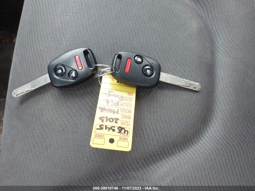 2013 HONDA FIT - JHMGE8H34DC076787