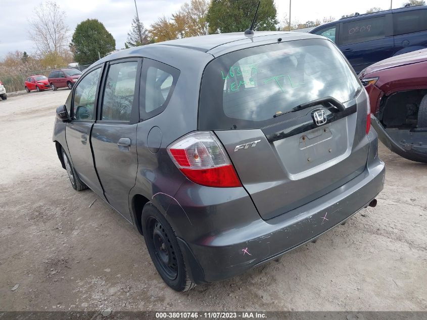2013 HONDA FIT - JHMGE8H34DC076787