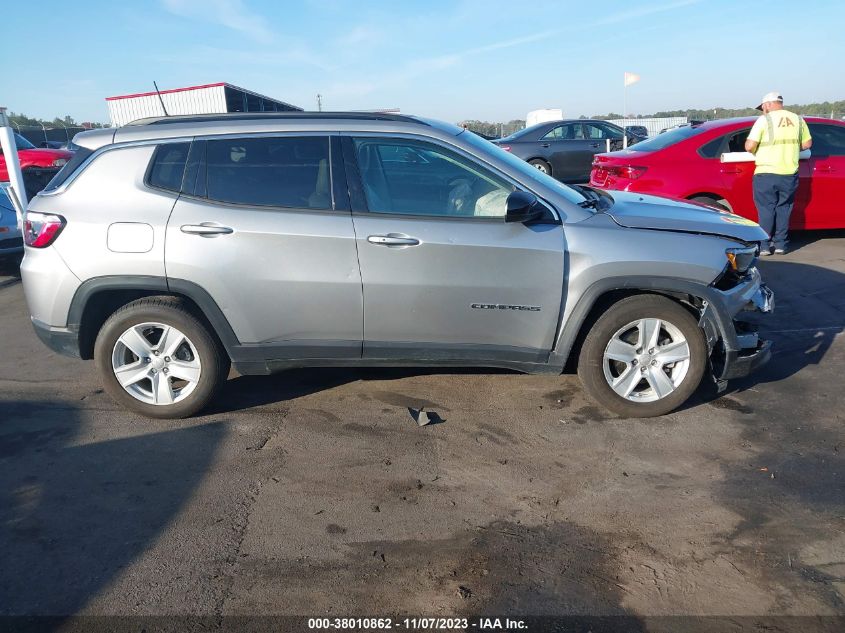 2022 JEEP COMPASS LATITUDE - 3C4NJCBB9NT119257