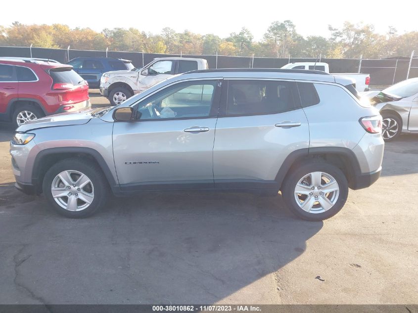 2022 JEEP COMPASS LATITUDE - 3C4NJCBB9NT119257