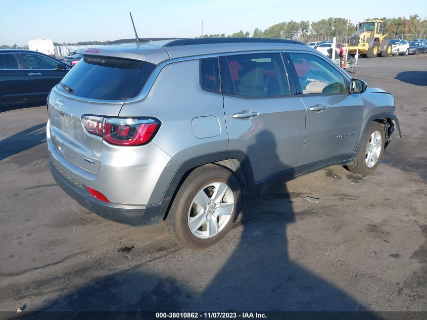 2022 JEEP COMPASS LATITUDE - 3C4NJCBB9NT119257