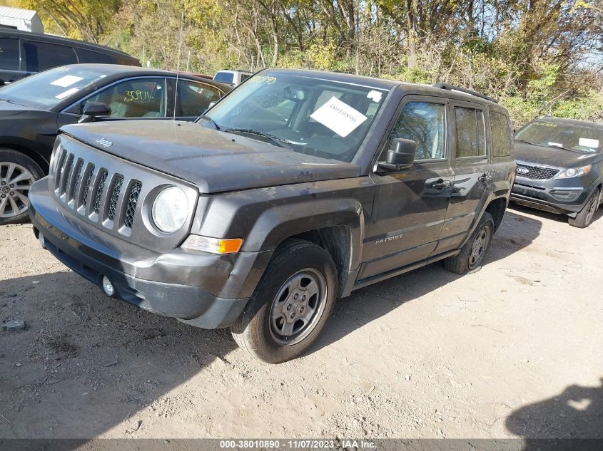 2016 JEEP PATRIOT SPORT - 1C4NJRBB1GD712851