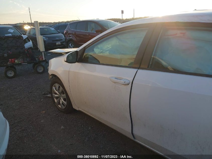 2014 TOYOTA COROLLA LE - 2T1BURHE6EC116057