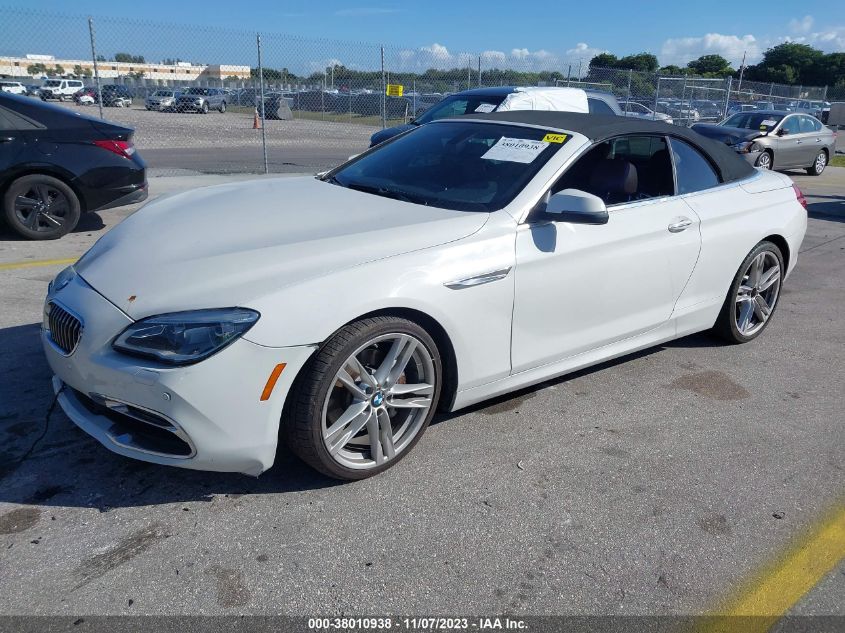 2016 BMW 640I WBA6F1C5XGGT83109