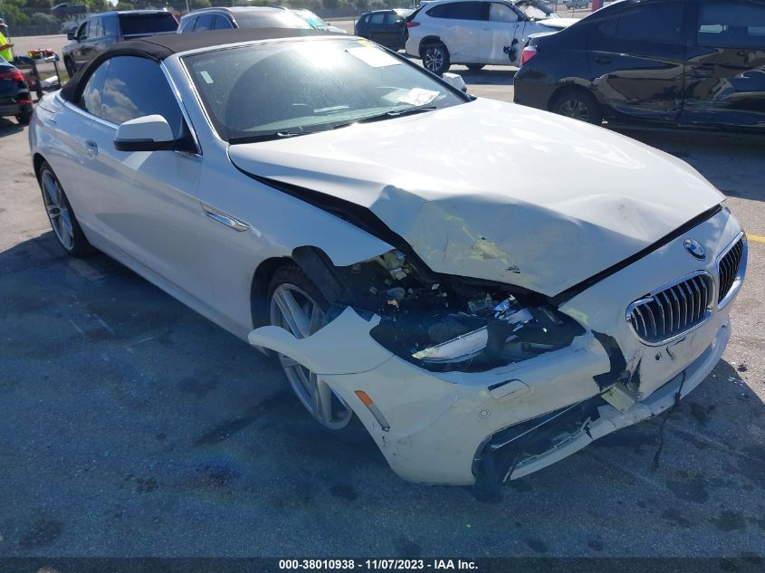 2016 BMW 640I WBA6F1C5XGGT83109
