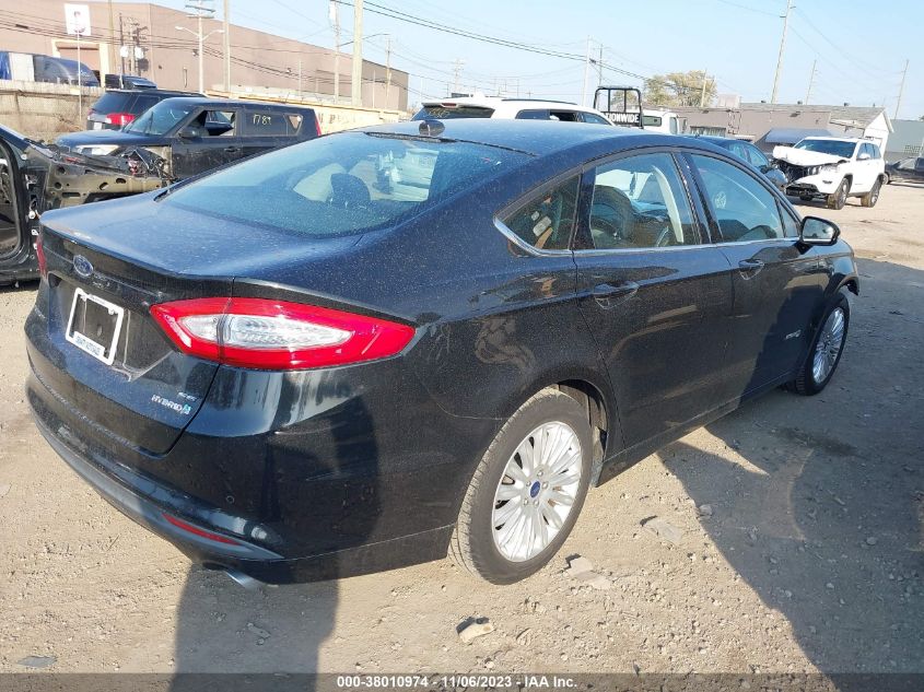 2013 FORD FUSION HYBRID SE - 3FA6P0LU1DR202040