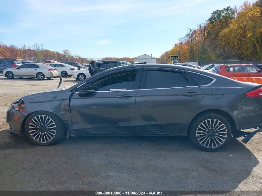 2017 FORD FUSION SE - 3FA6P0HD1HR102261