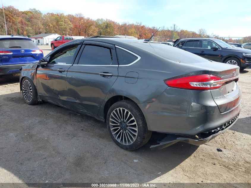 2017 FORD FUSION SE - 3FA6P0HD1HR102261