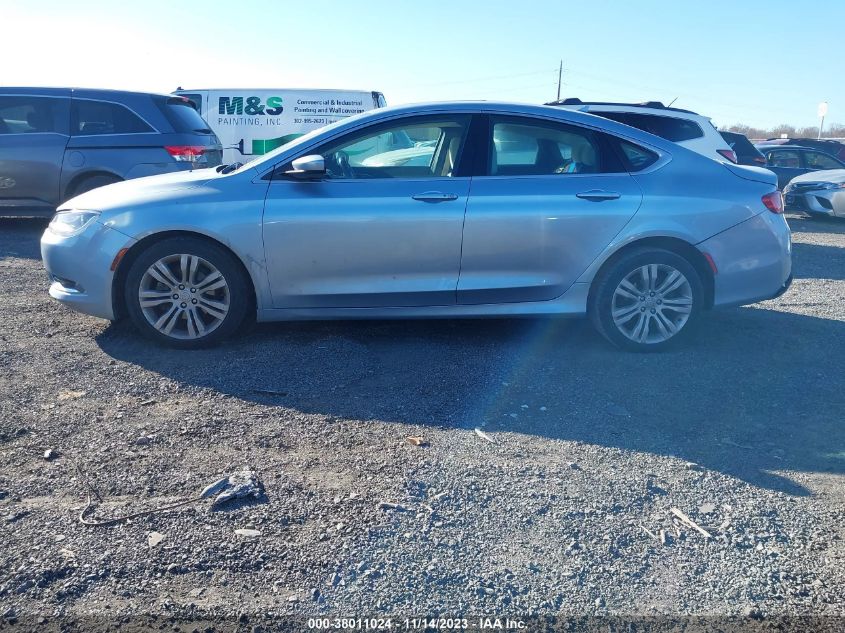 2015 CHRYSLER 200 LIMITED - 1C3CCCAB6FN610166