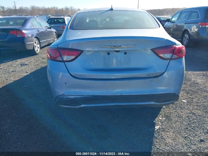 2015 CHRYSLER 200 LIMITED - 1C3CCCAB6FN610166