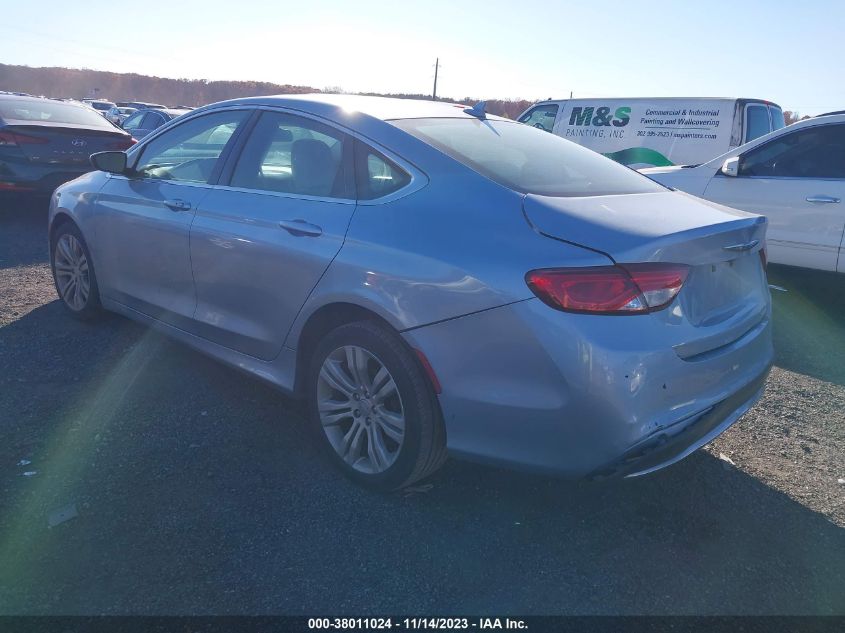 2015 CHRYSLER 200 LIMITED - 1C3CCCAB6FN610166