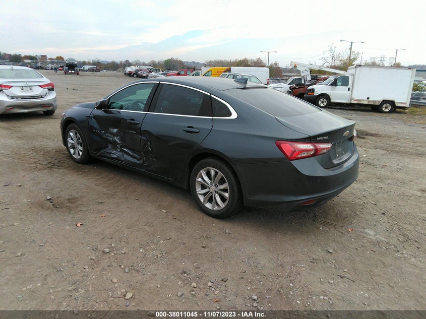 VIN 1G1ZD5ST2MF054735 2021 CHEVROLET MALIBU LT