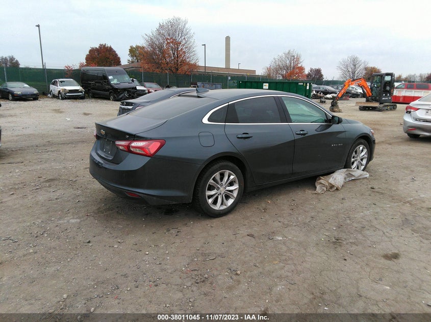 VIN 1G1ZD5ST2MF054735 2021 CHEVROLET MALIBU LT