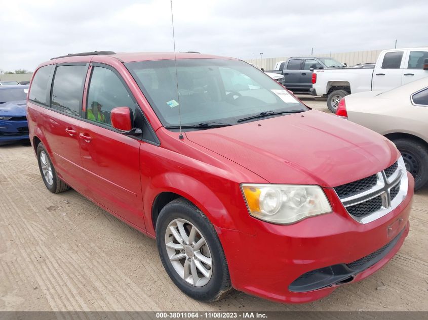 2014 DODGE GRAND CARAVAN SXT - 2C4RDGCG6ER244679