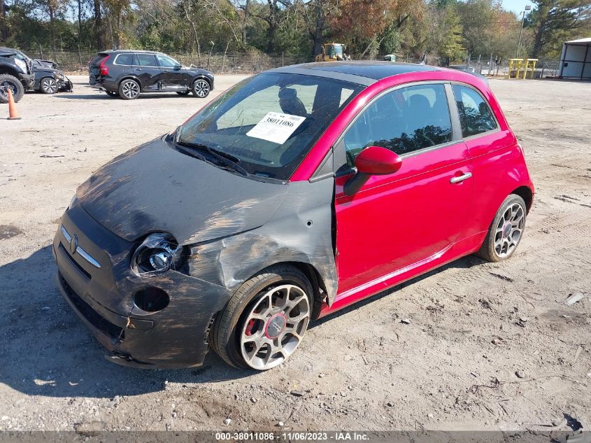 2013 FIAT 500 SPORT - 3C3CFFBR3DT572316