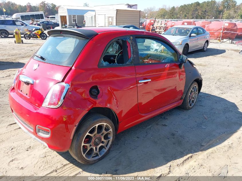 2013 FIAT 500 SPORT - 3C3CFFBR3DT572316