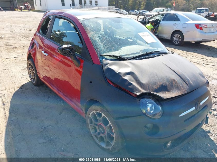 2013 FIAT 500 SPORT - 3C3CFFBR3DT572316