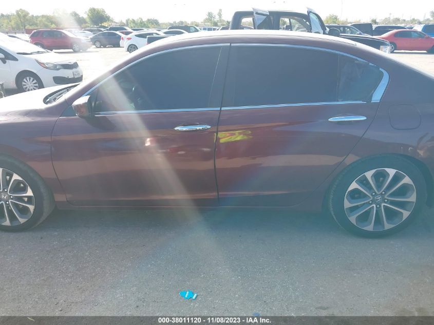 2014 HONDA ACCORD SEDAN SPORT 1HGCR2F57EA208686