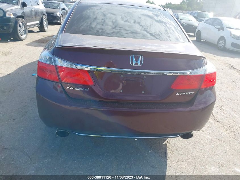 2014 HONDA ACCORD SEDAN SPORT 1HGCR2F57EA208686