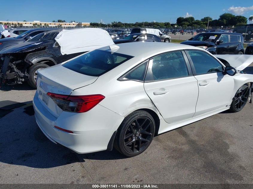 VIN 2HGFE2F53NH537752 2022 HONDA CIVIC SPORT