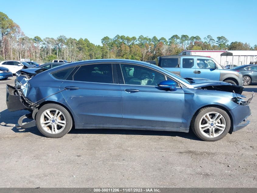 2018 FORD FUSION SE - 3FA6P0HD6JR184199