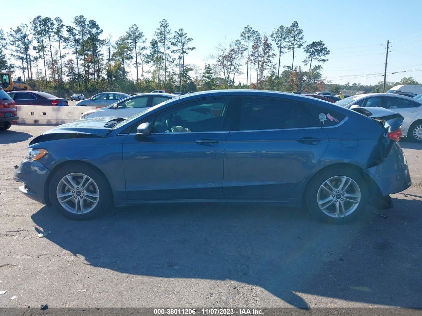 2018 FORD FUSION SE - 3FA6P0HD6JR184199