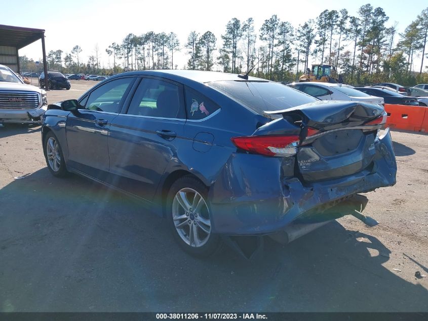 2018 FORD FUSION SE - 3FA6P0HD6JR184199