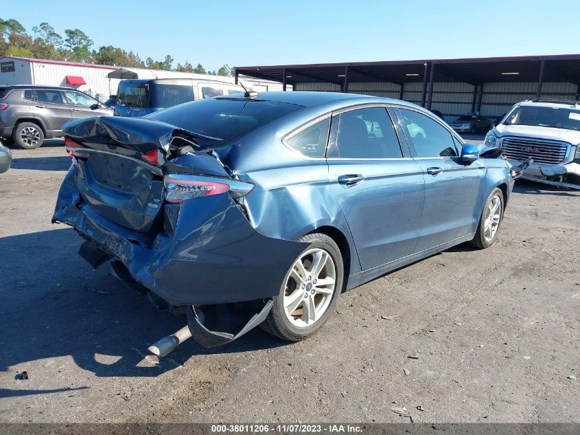 2018 FORD FUSION SE - 3FA6P0HD6JR184199