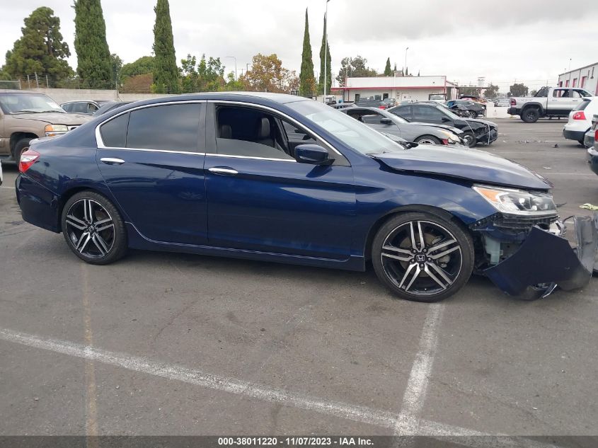 2017 HONDA ACCORD SPORT - 1HGCR2F56HA244003