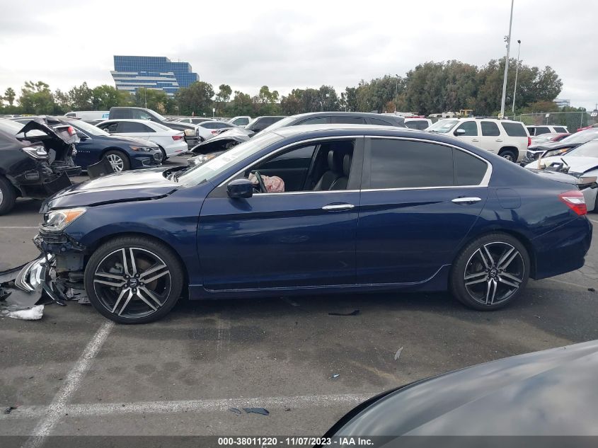 2017 HONDA ACCORD SPORT - 1HGCR2F56HA244003