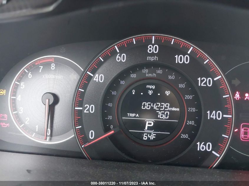 2017 HONDA ACCORD SPORT - 1HGCR2F56HA244003