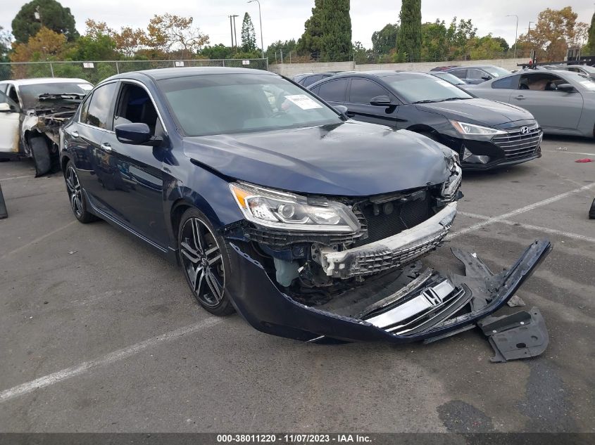 2017 HONDA ACCORD SPORT - 1HGCR2F56HA244003