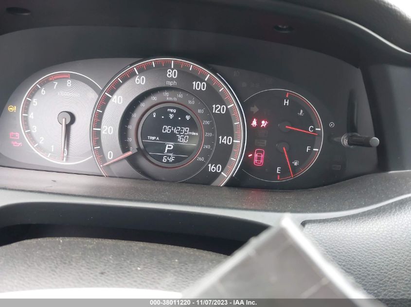 2017 HONDA ACCORD SPORT - 1HGCR2F56HA244003