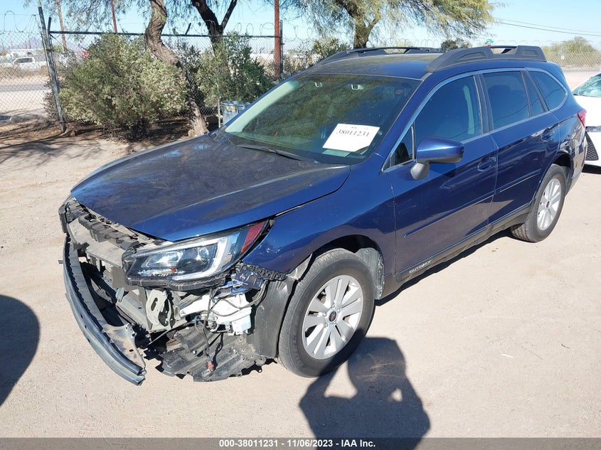 VIN 4S4BSAFC0K3233545 2019 SUBARU OUTBACK 2.5I PREMIUM