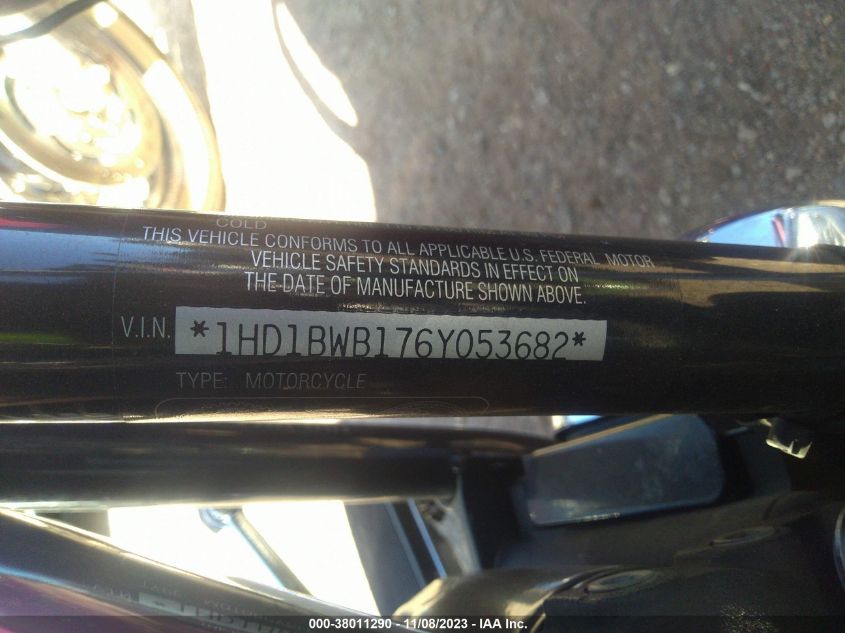 2006 HARLEY-DAVIDSON FLSTCI 1HD1BWB176Y053682