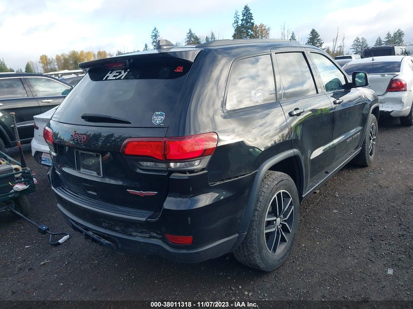 VIN 1C4RJFLMXJC422962 2018 JEEP GRAND CHEROKEE TRAILHAWK