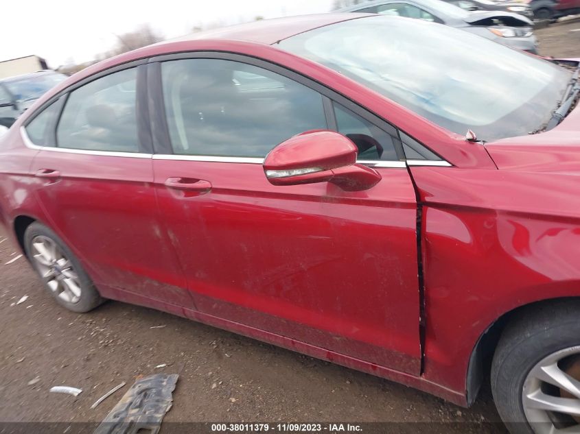 2017 FORD FUSION SE - 3FA6P0HD2HR272340