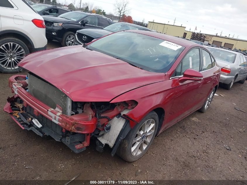 2017 FORD FUSION SE - 3FA6P0HD2HR272340